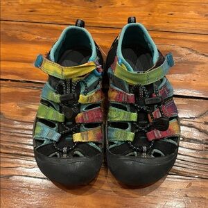 Rainbow Keen Sandals